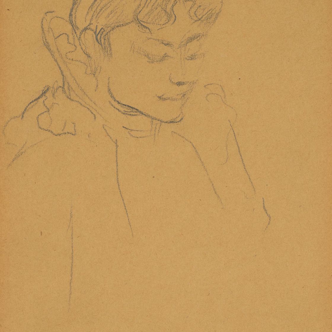 Henri de Toulouse-Lautrec — Бюст женщины