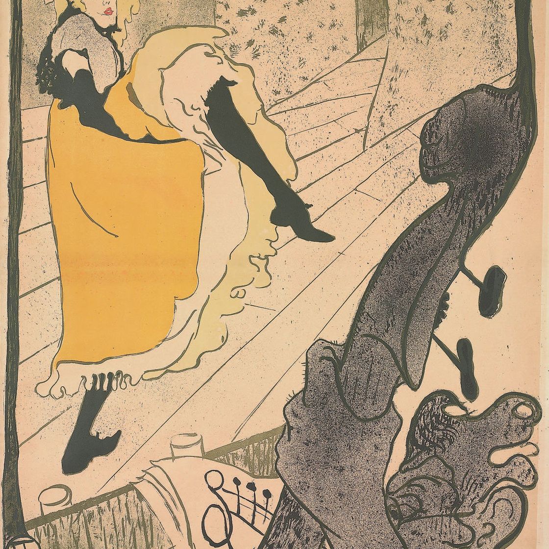 Henri de Toulouse-Lautrec — Джейн Аврил (D. 345; W. P6; доп. 11)