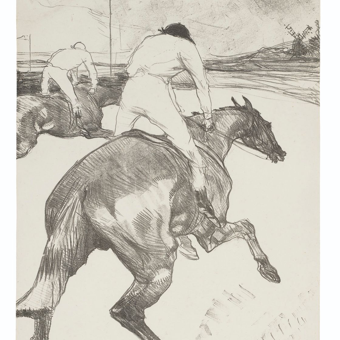 Henri de Toulouse-Lautrec — Ле-жокей, изображение 1