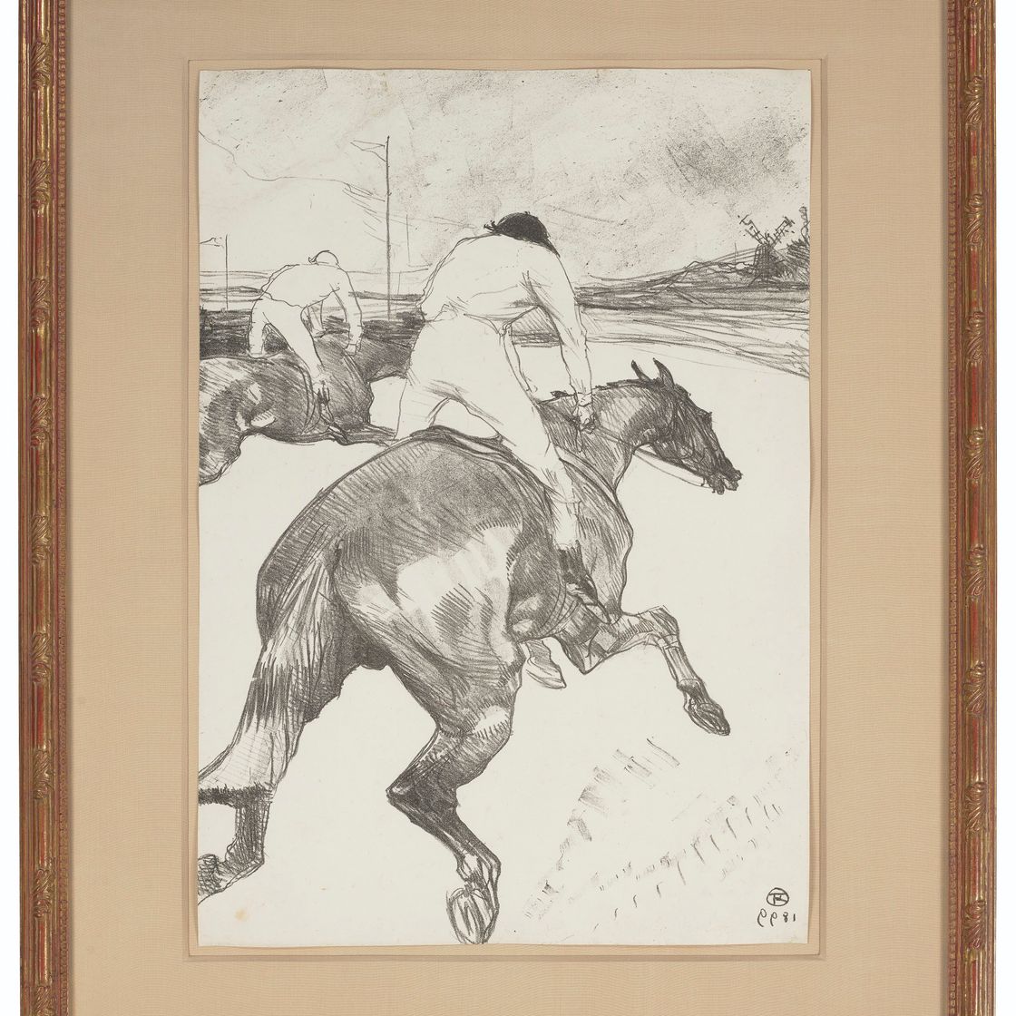 Henri de Toulouse-Lautrec — Ле-жокей, изображение 2