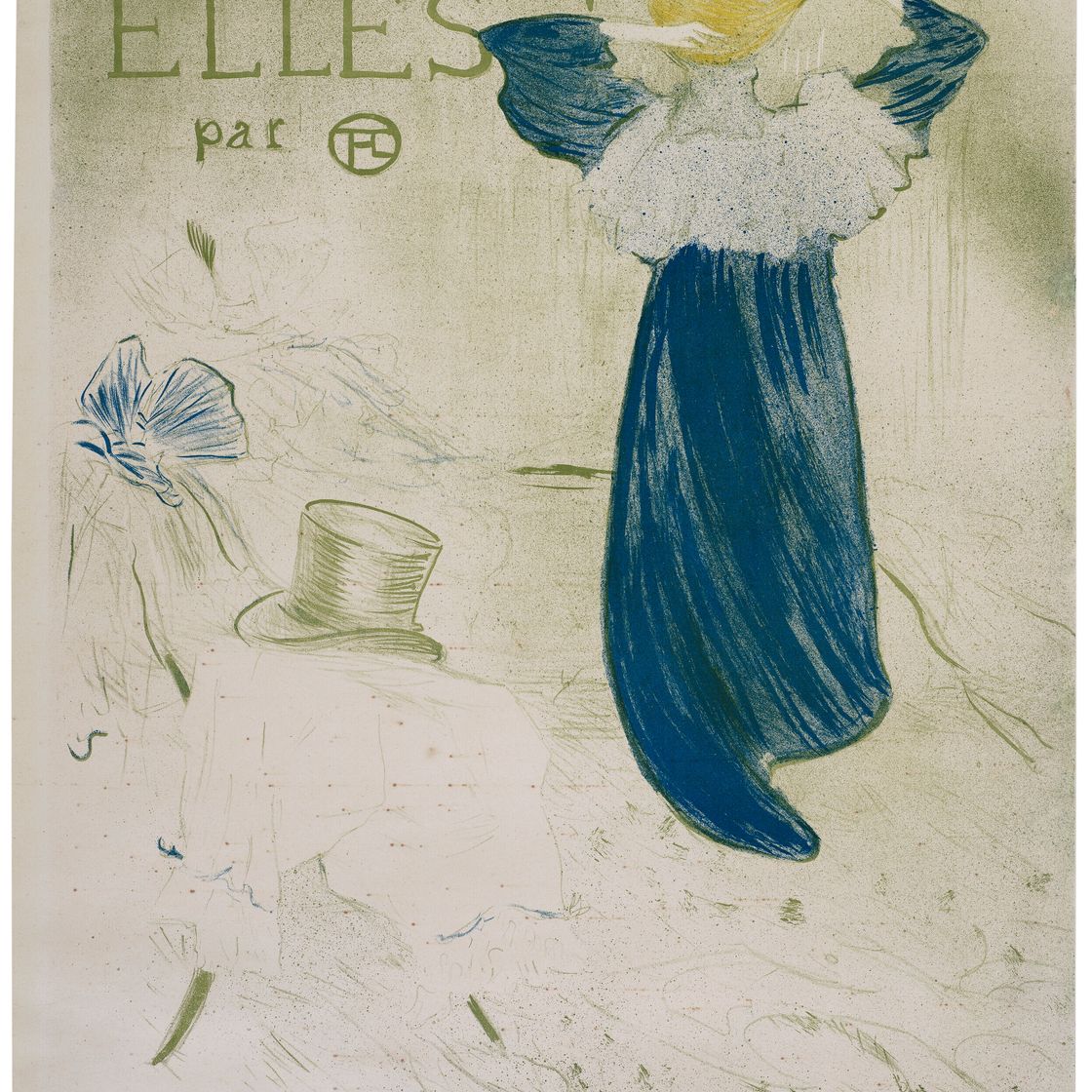 Henri de Toulouse-Lautrec — Фронтиспис от Elles, изображение 1