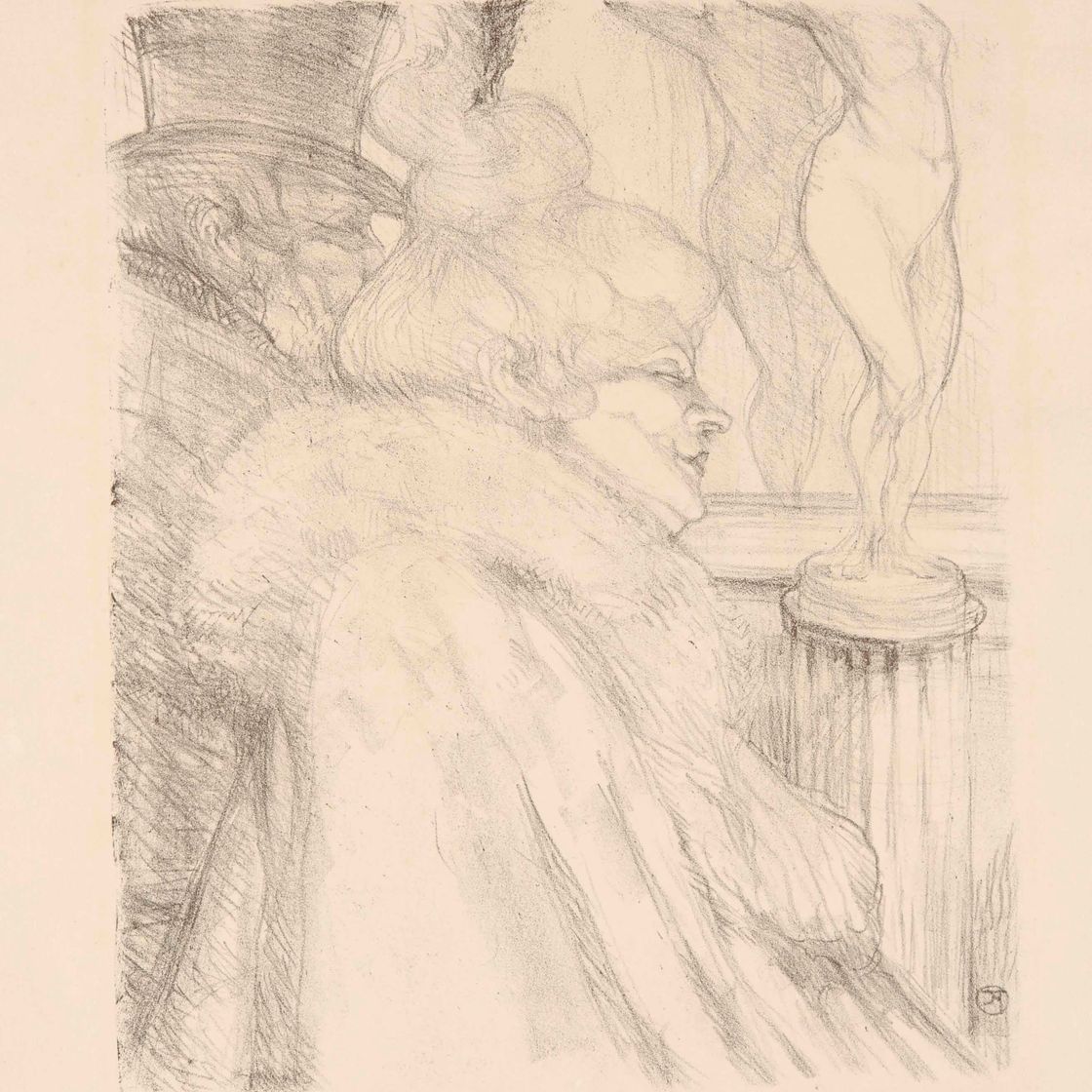 Henri de Toulouse-Lautrec — Театральная вылазка