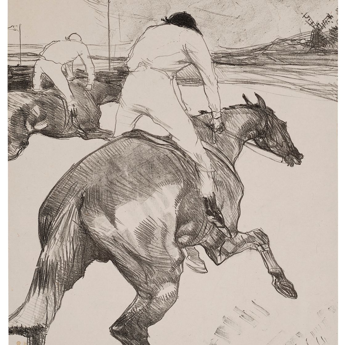 Henri de Toulouse-Lautrec — Ле-жокей, изображение 1