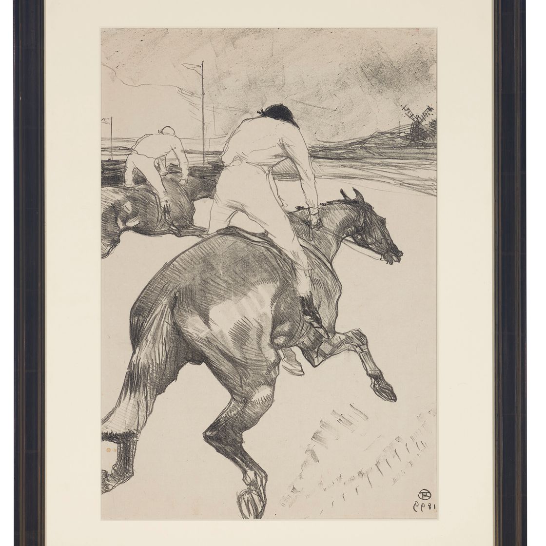 Henri de Toulouse-Lautrec — Ле-жокей, изображение 2