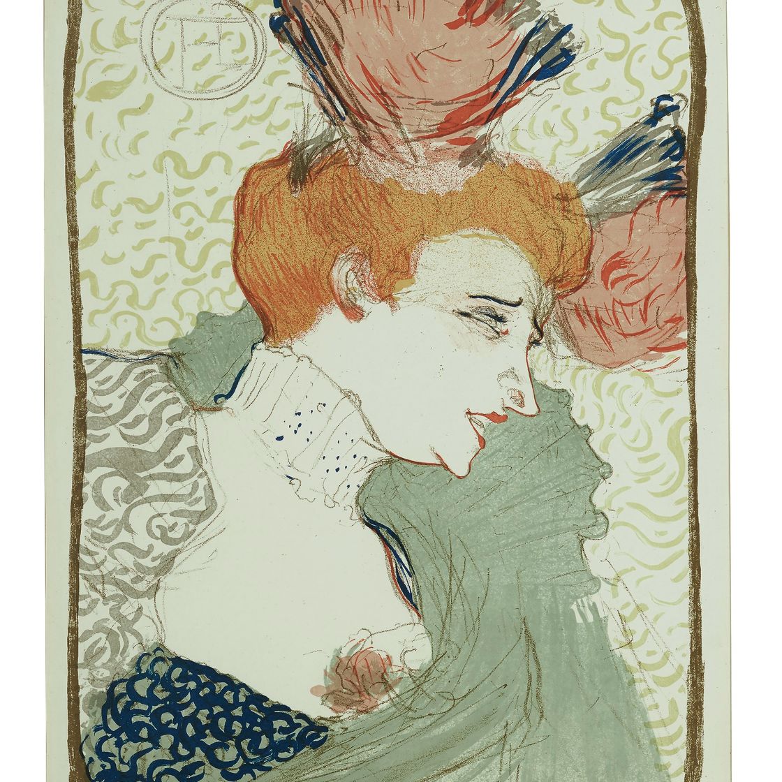 Henri de Toulouse-Lautrec — Мадемуазель Марсель Лендер, арестованная