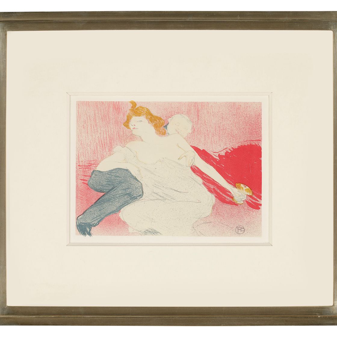 Henri de Toulouse-Lautrec — Дебош (второй план), изображение 2