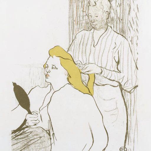 Henri de Toulouse-Lautrec — Парикмахер (Дельтейл, 14; Виттрок, 15; Адриани, 40)