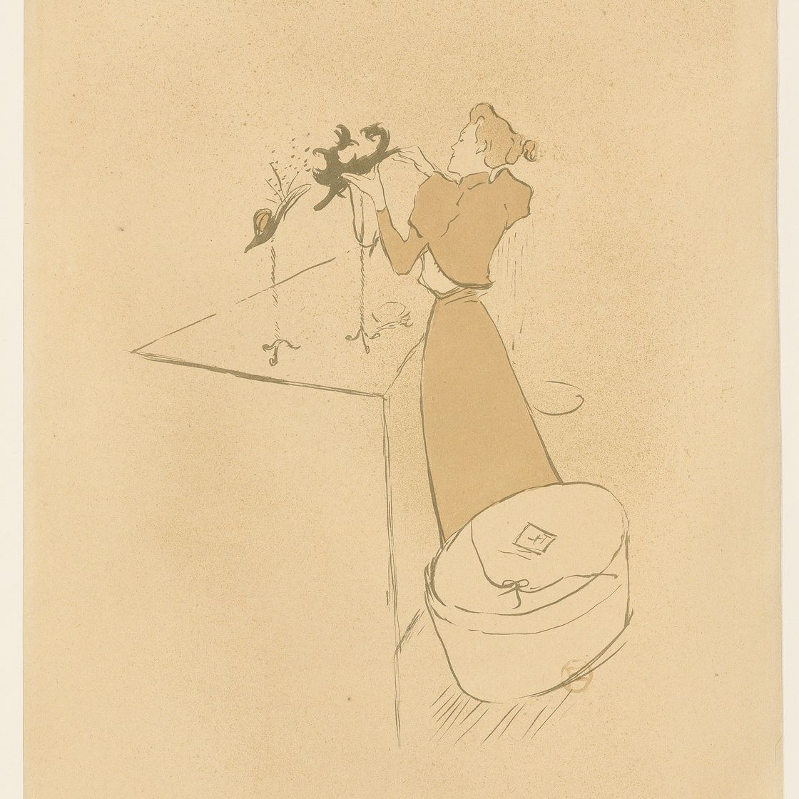Henri de Toulouse-Lautrec — Гай и Мили танцуют в Париже на марше, изображение 2