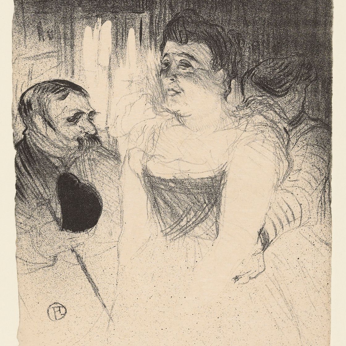 Henri de Toulouse-Lautrec — Гай и Мили танцуют в Париже на марше, изображение 3