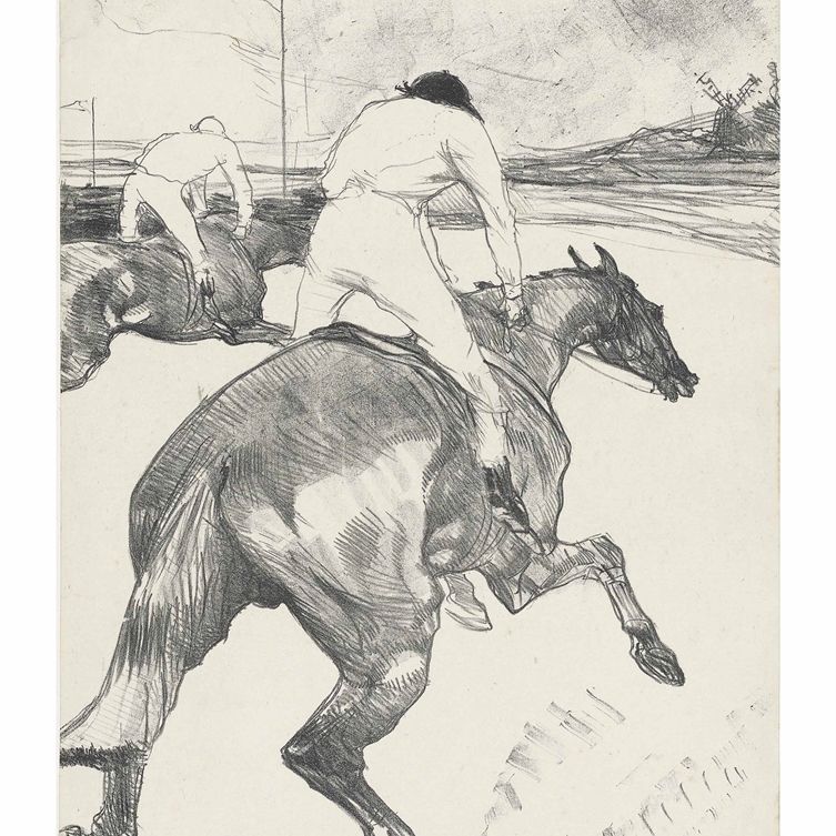 Henri de Toulouse-Lautrec — Ле-жокей