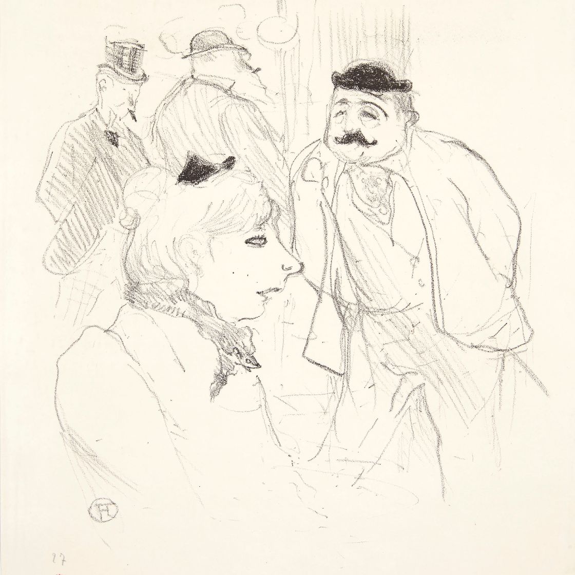 Henri de Toulouse-Lautrec — Ла Тиг - Мулен Руж