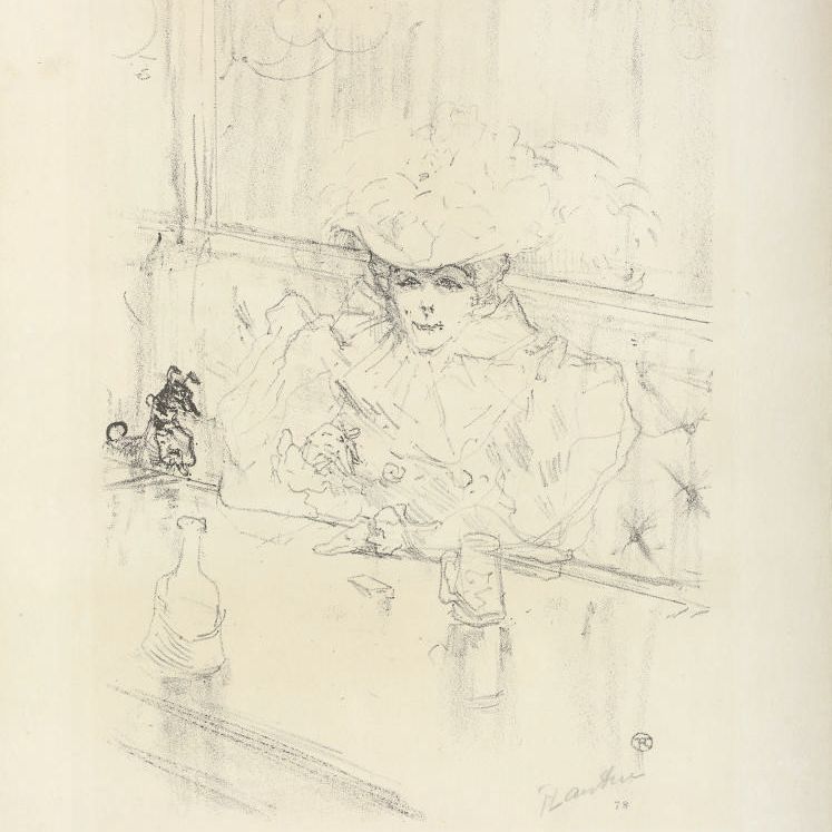 Henri de Toulouse-Lautrec — Ау Ханнетон (D. 272; W. 296; доп. 303)