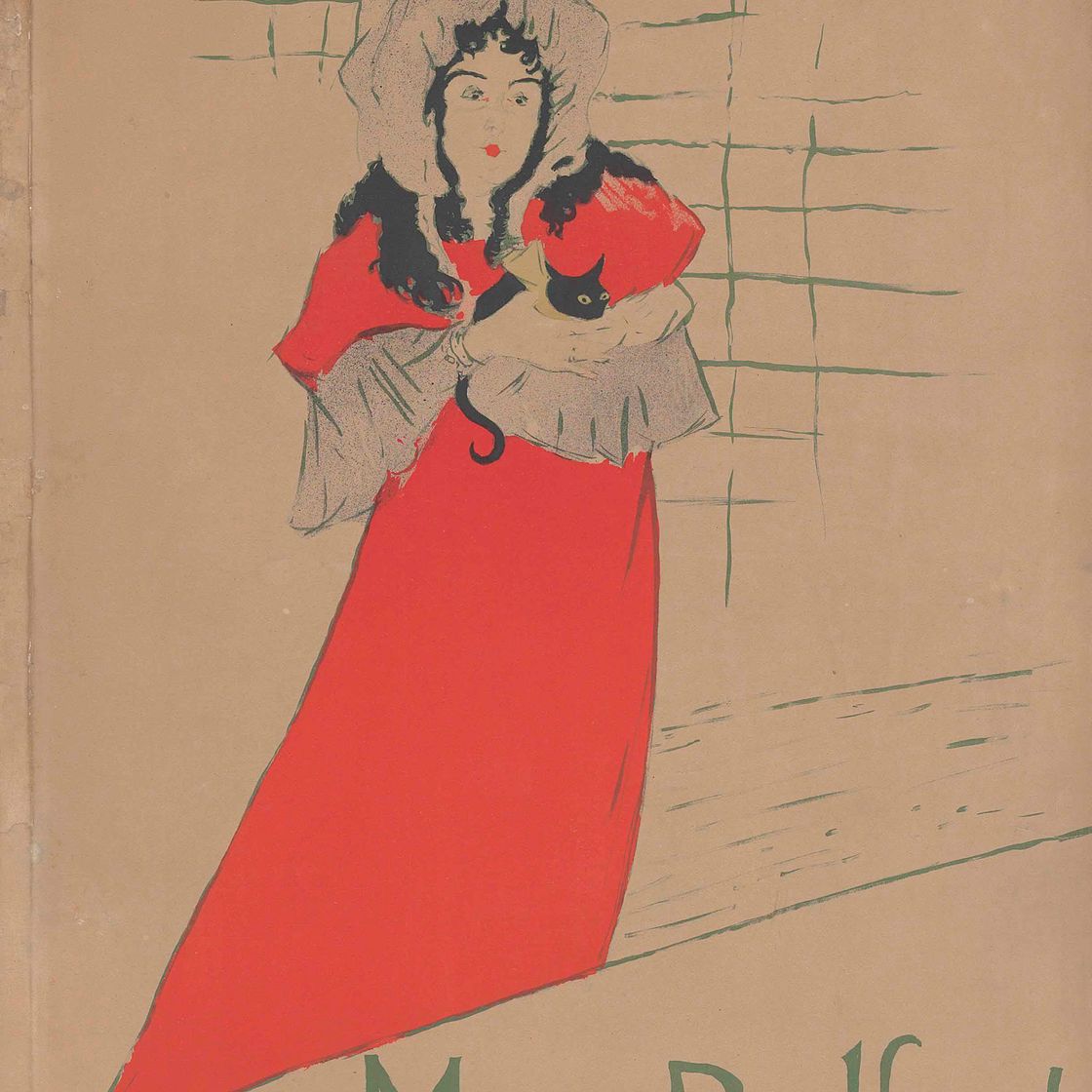 Henri de Toulouse-Lautrec — Мэй Белфорт, изображение 1