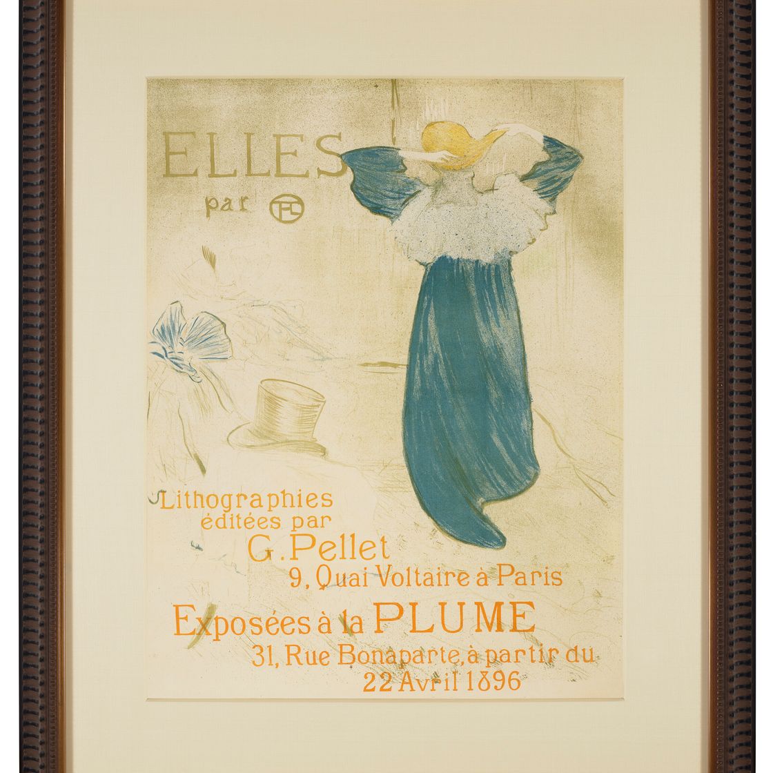 Henri de Toulouse-Lautrec — Фронтиспис от Elles, изображение 2