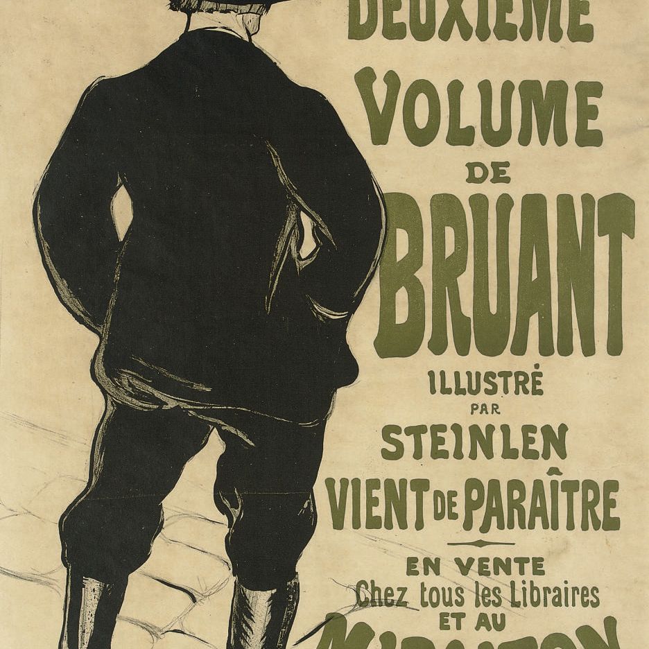 Henri de Toulouse-Lautrec — Аристид Брюан (Bruant au Mirliton) (Д. 349; В. П. 10; доп. 57)