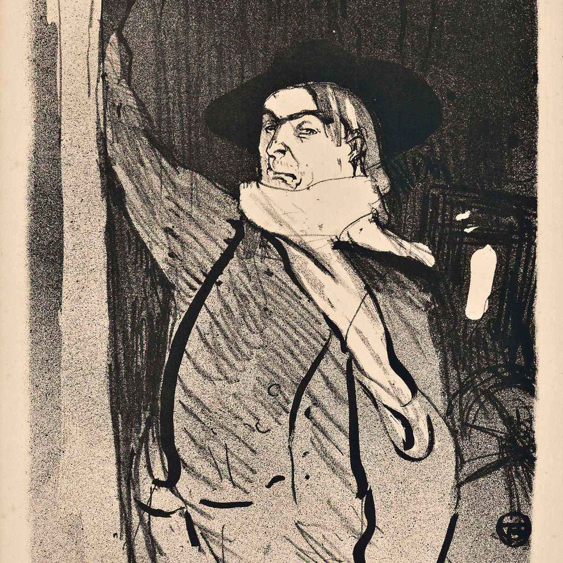 Henri de Toulouse-Lautrec — Аристид Брюан, фотография 7 с концерта в Le Café (Дельтей, 34; Виттрок, 24; Адемар, 38)