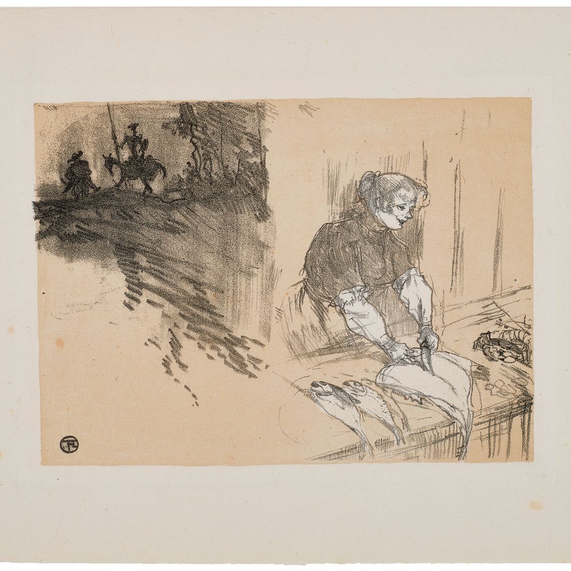 Henri de Toulouse-Lautrec — Кувертюра для радости куртуазности