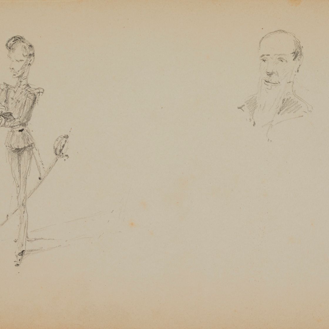 Henri de Toulouse-Lautrec — Этюд о персонажах, изображение 1