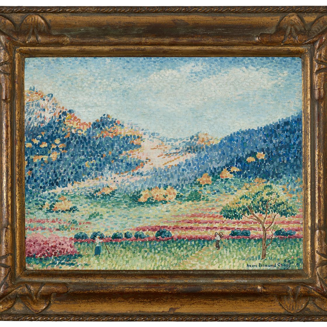 Henri Edmond Cross — Оплата за услуги для маленьких жителей маурских гор, изображение 2