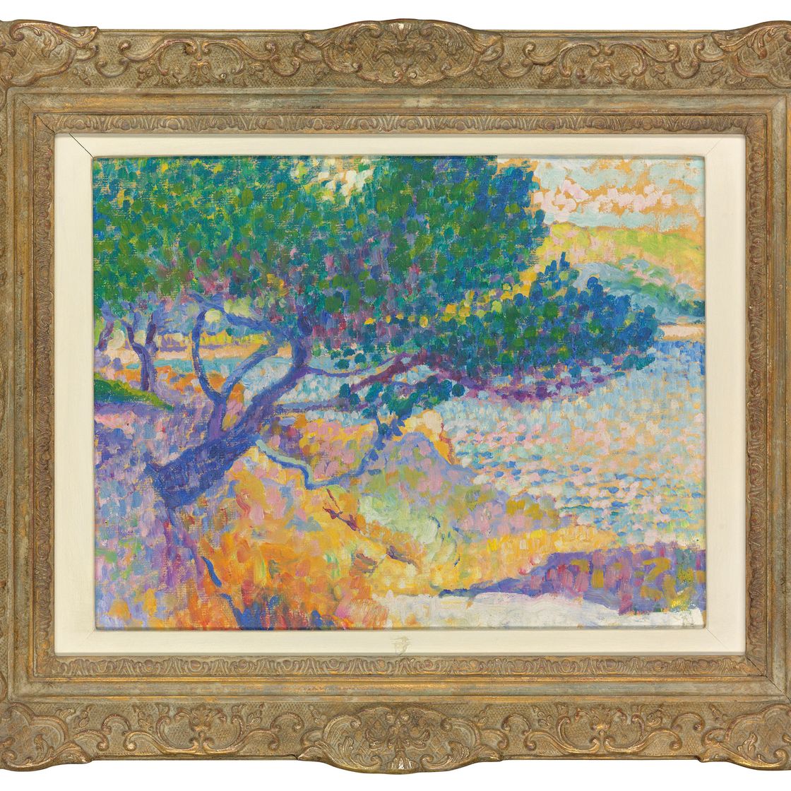 Henri Edmond Cross — Этюд для кавалера, изображение 2