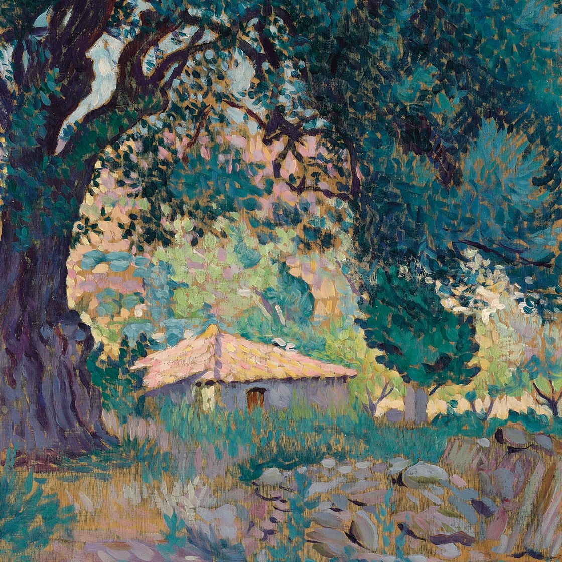 Henri Edmond Cross — Этюд для певцов, изображение 1