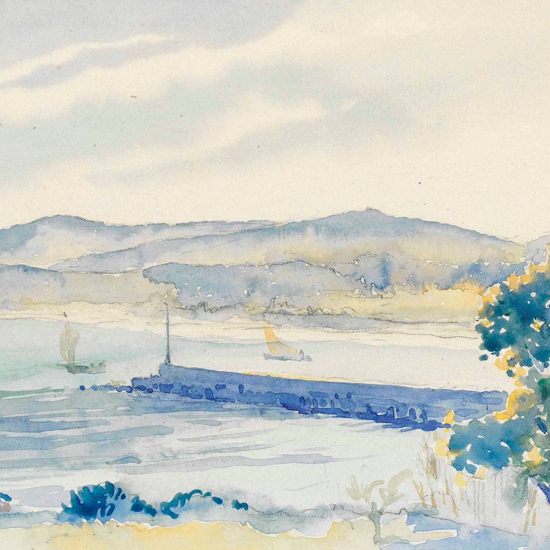 Henri Edmond Cross — Морские вуалетки в Сен-Клере