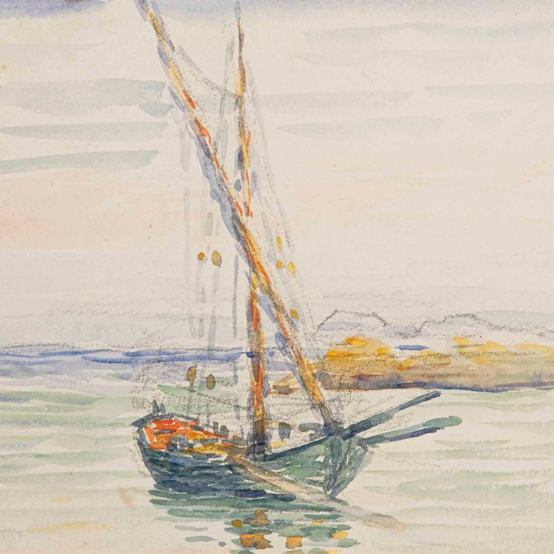 Henri Edmond Cross — Ла барк
