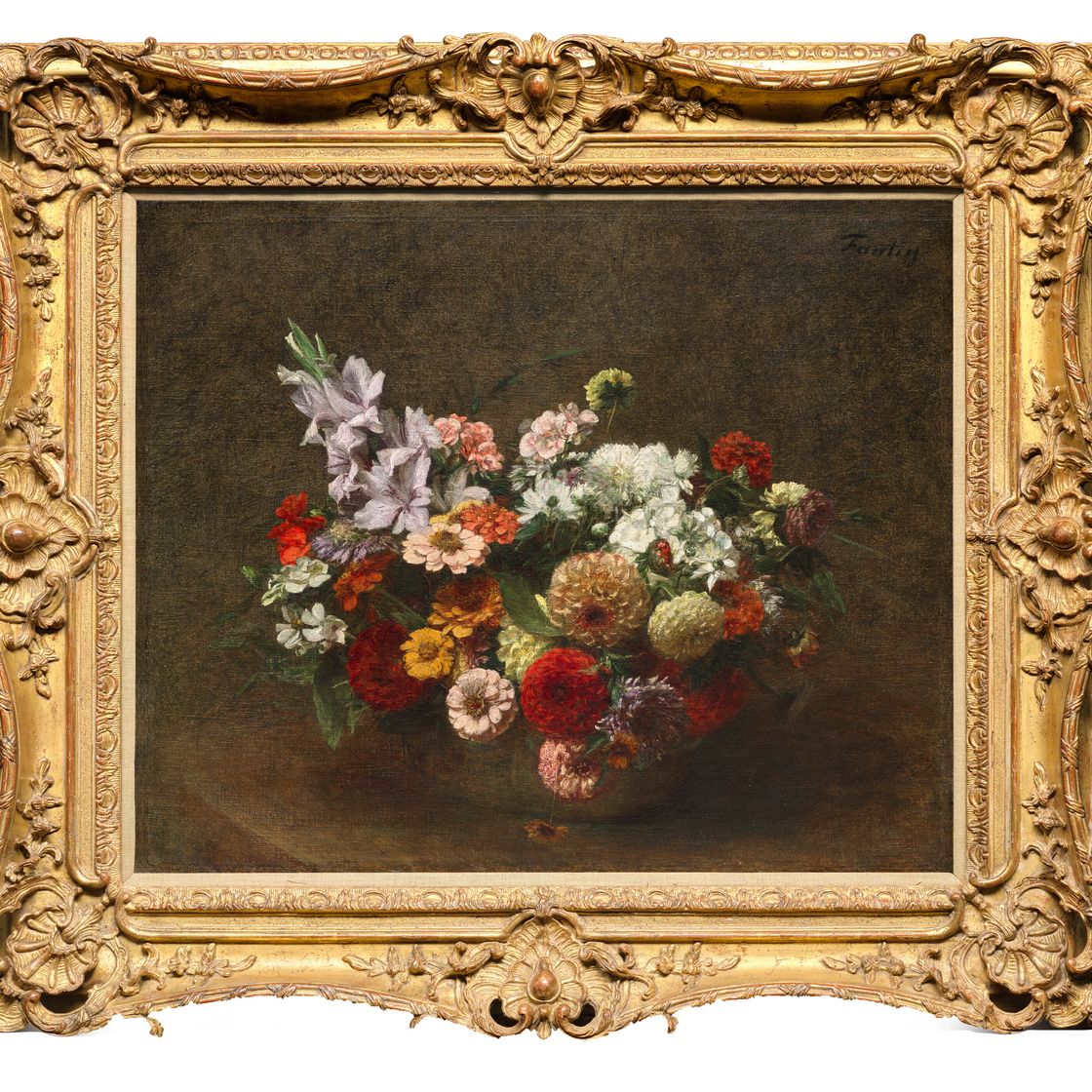 Henri Fantin-Latour — Большой букет цветов, изображение 3