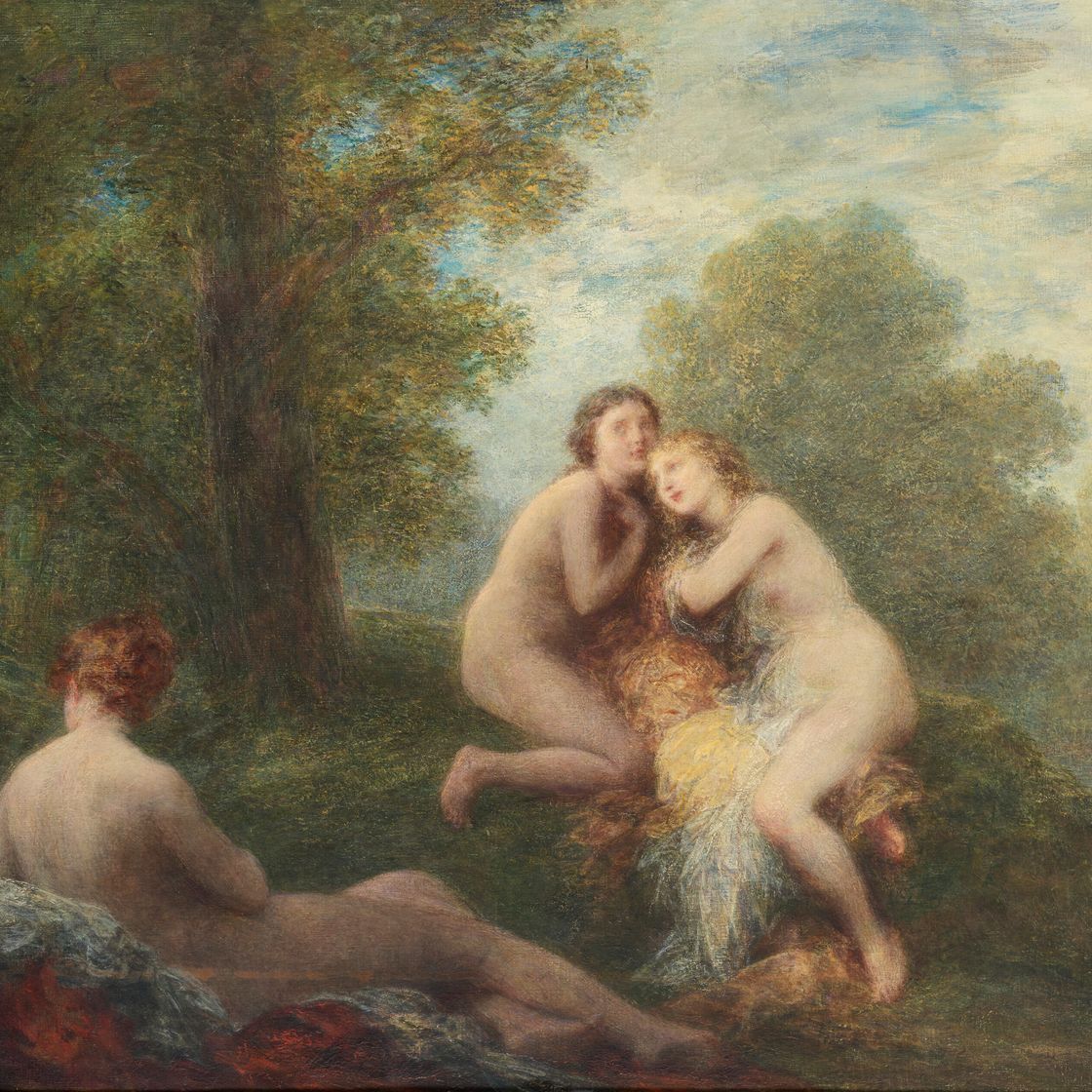 Henri Fantin-Latour — Трое молодых людей задают вопросы