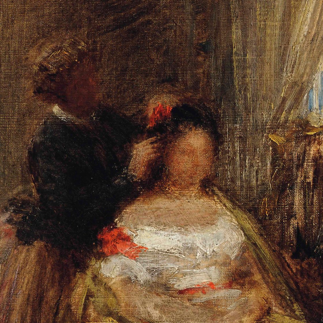 Henri Fantin-Latour — Прическа в стиле Ла