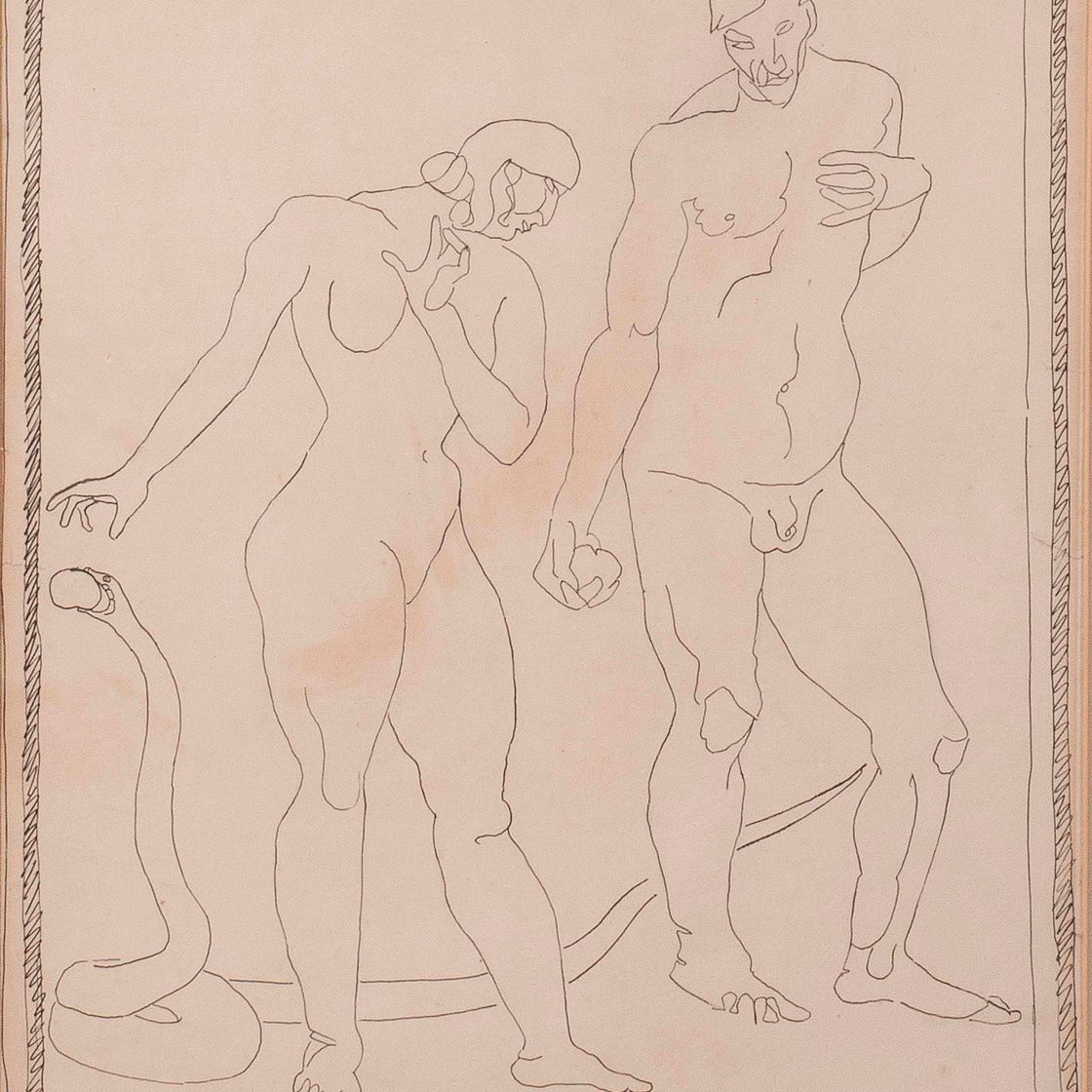 Henri Gaudier-Brzeska — Адам и Ева