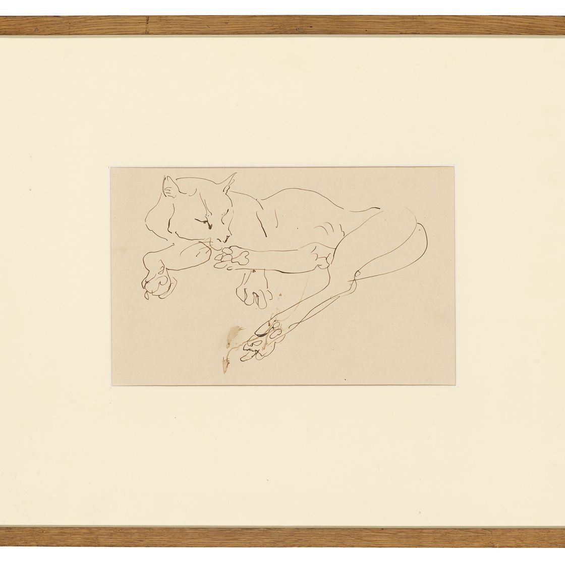 Henri Gaudier-Brzeska — Лежащий Тигр, изображение 2