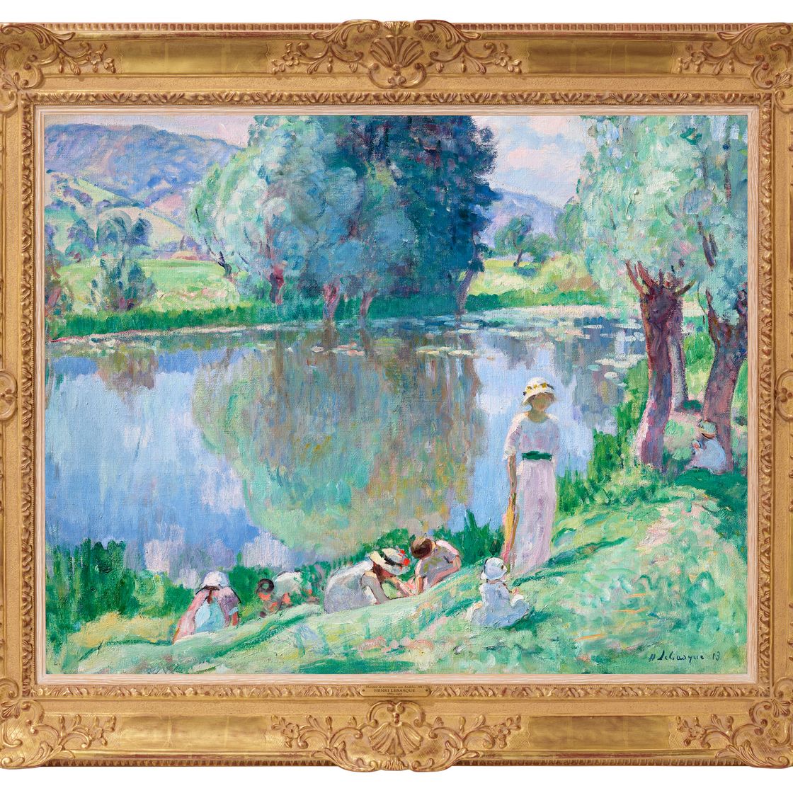 Henri Lebasque — Утренник в Андели, изображение 3