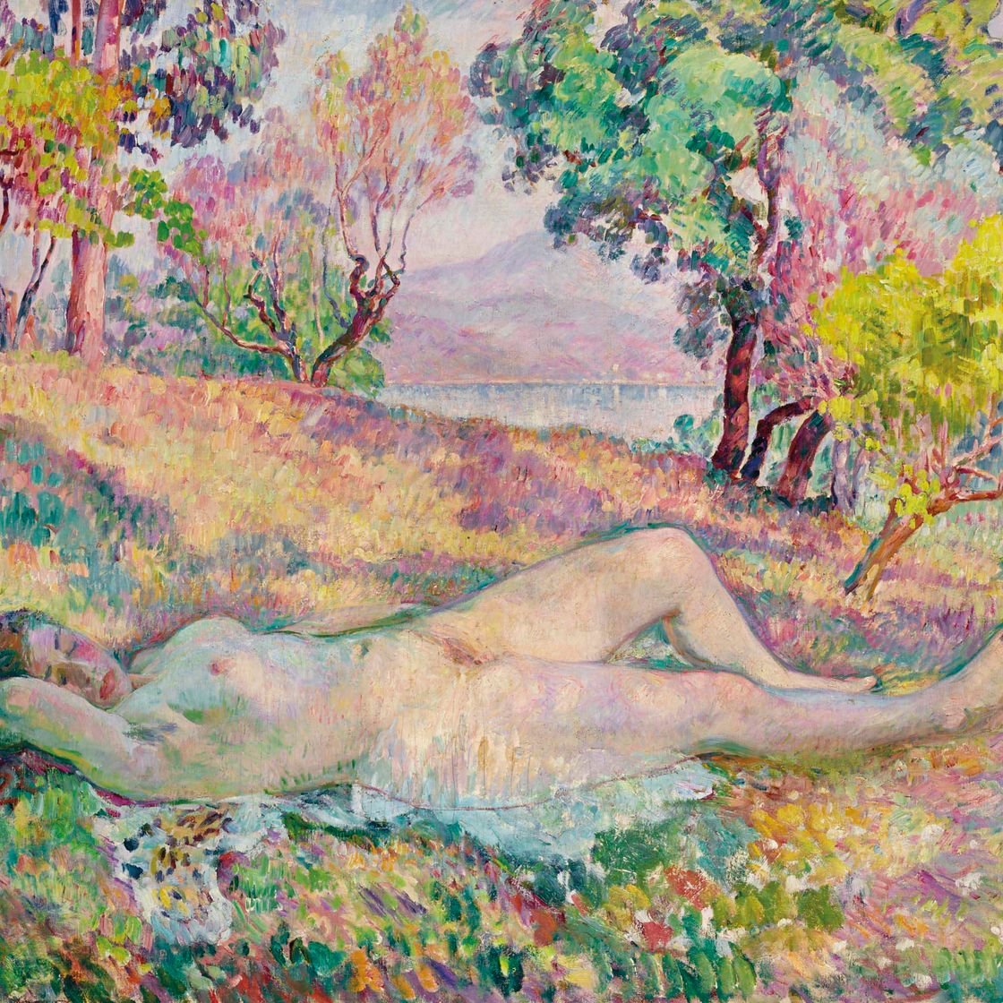Henri Lebasque — Семейная жизнь в Сен-Тропе