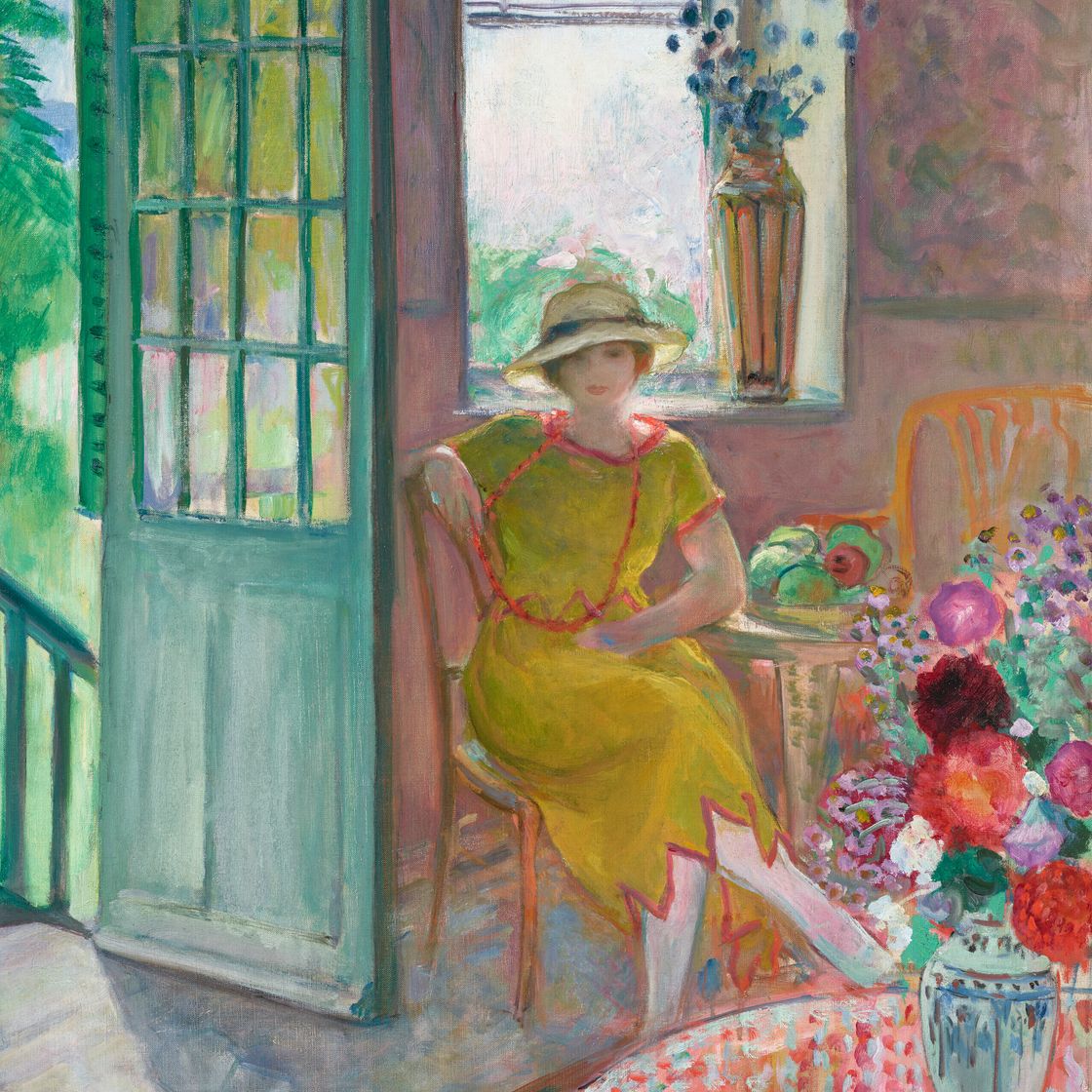 Henri Lebasque — Молодая женщина без единого блика интереса., изображение 1