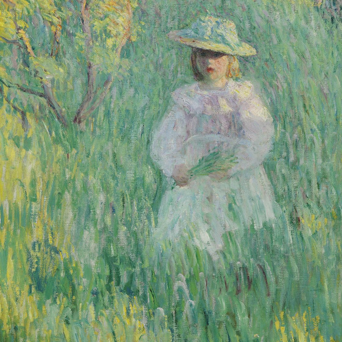 Henri Lebasque — Маленькая девочка в прерии