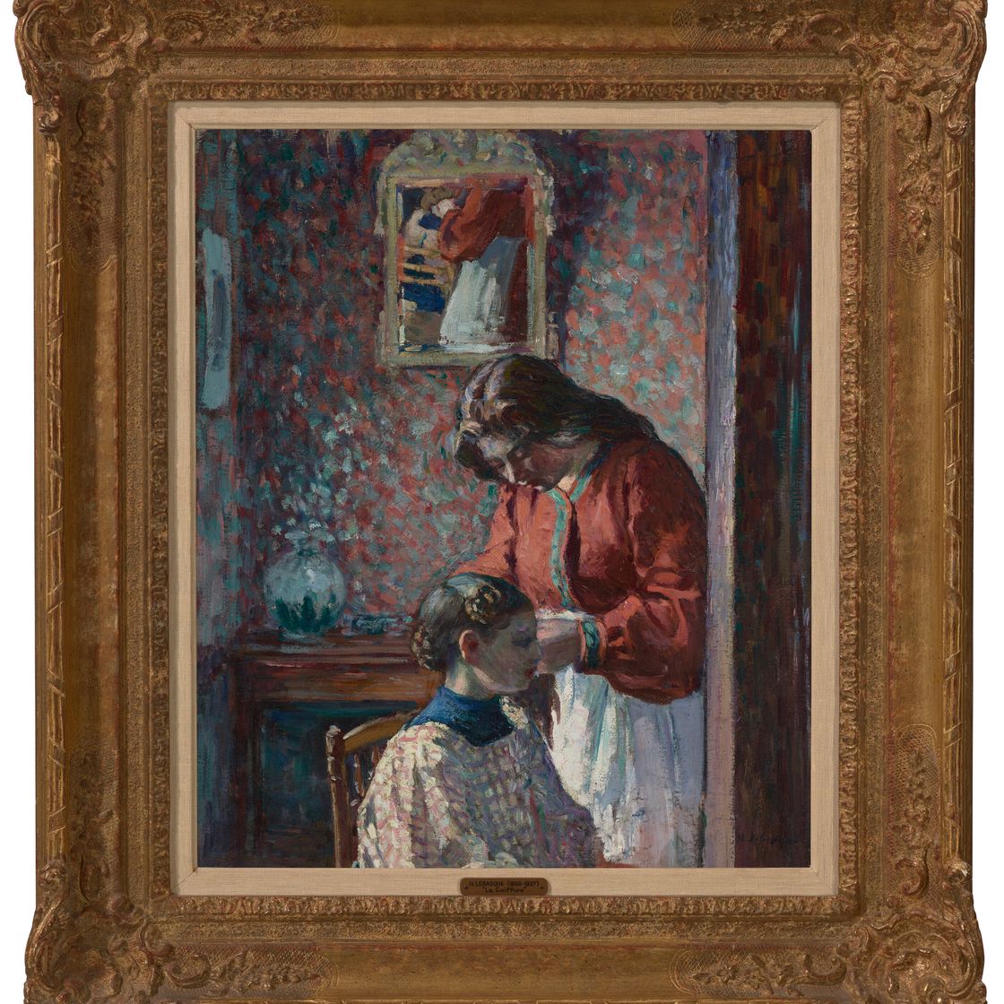 Henri Lebasque — Прическа (мадам Лебаск делает прическу сама), изображение 3
