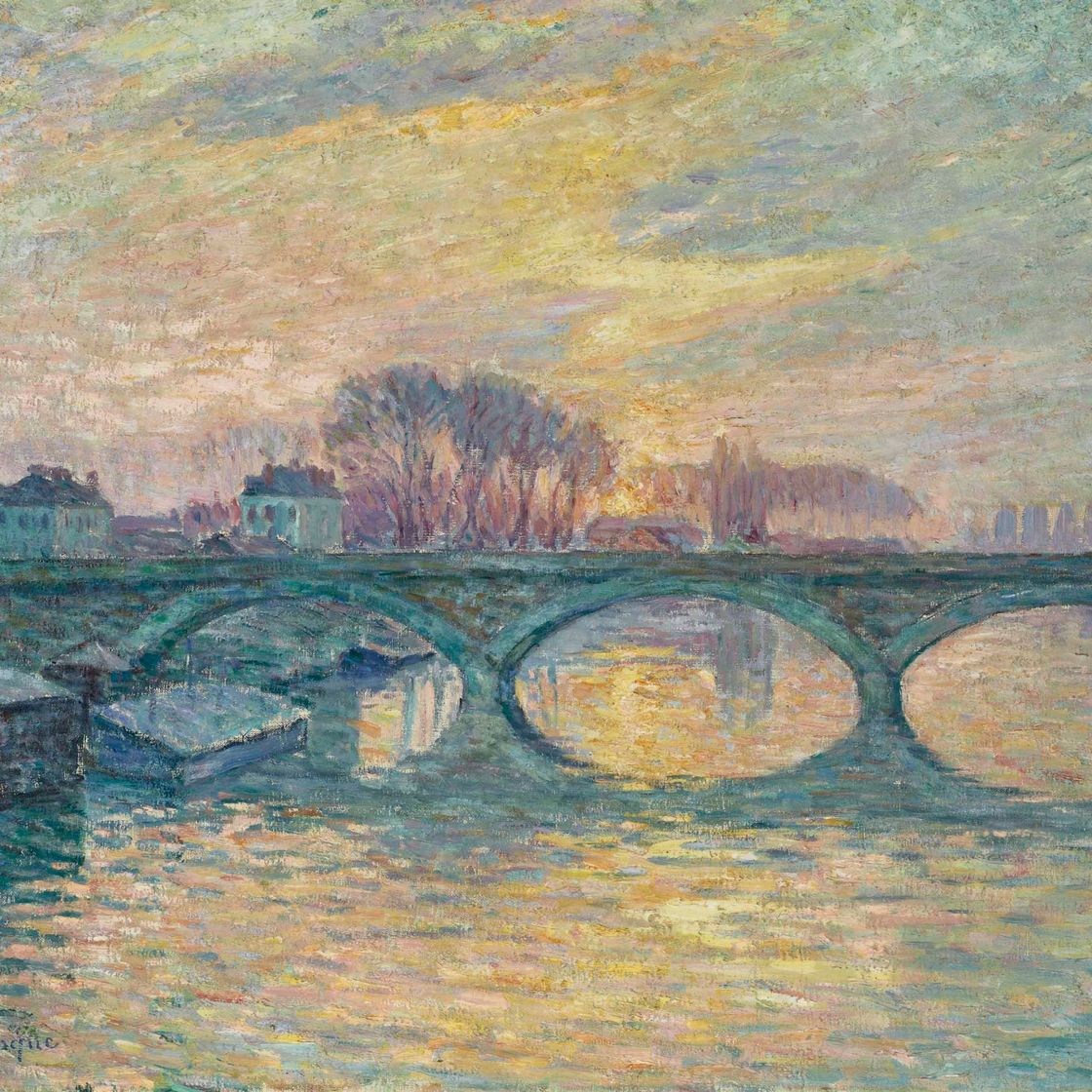 Henri Lebasque — Ланьи, ле-пон-сюр-ла-Марн