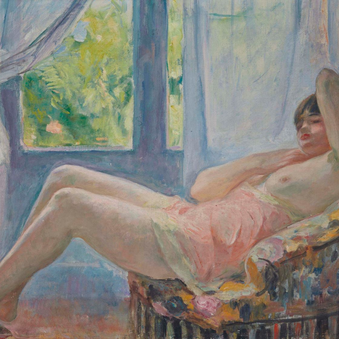 Henri Lebasque — Женщина танцует без стеснения