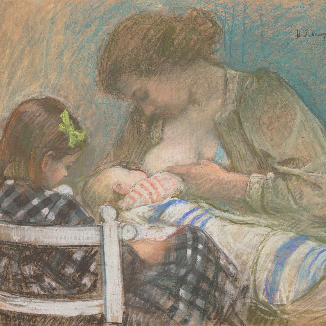 Henri Lebasque — Материнство, изображение 1