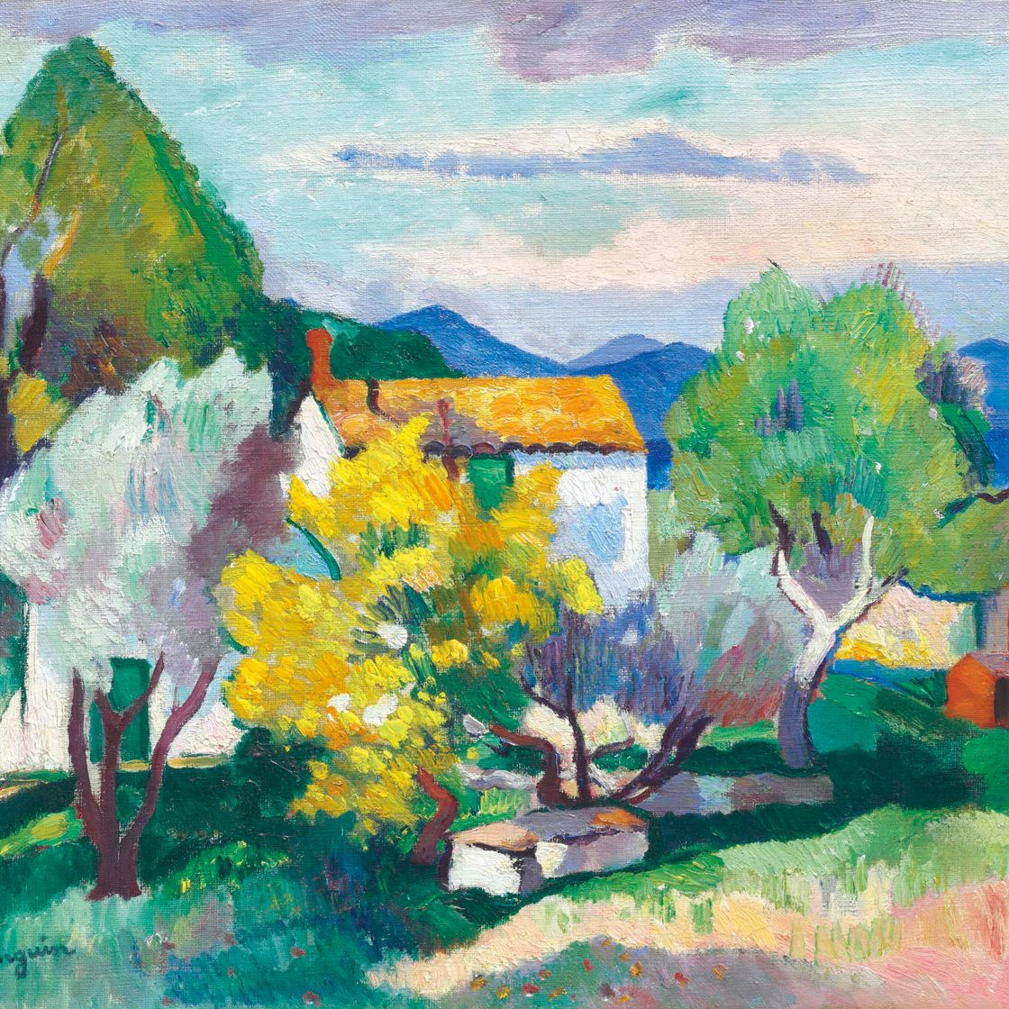 Henri Manguin — Мимозы во флере