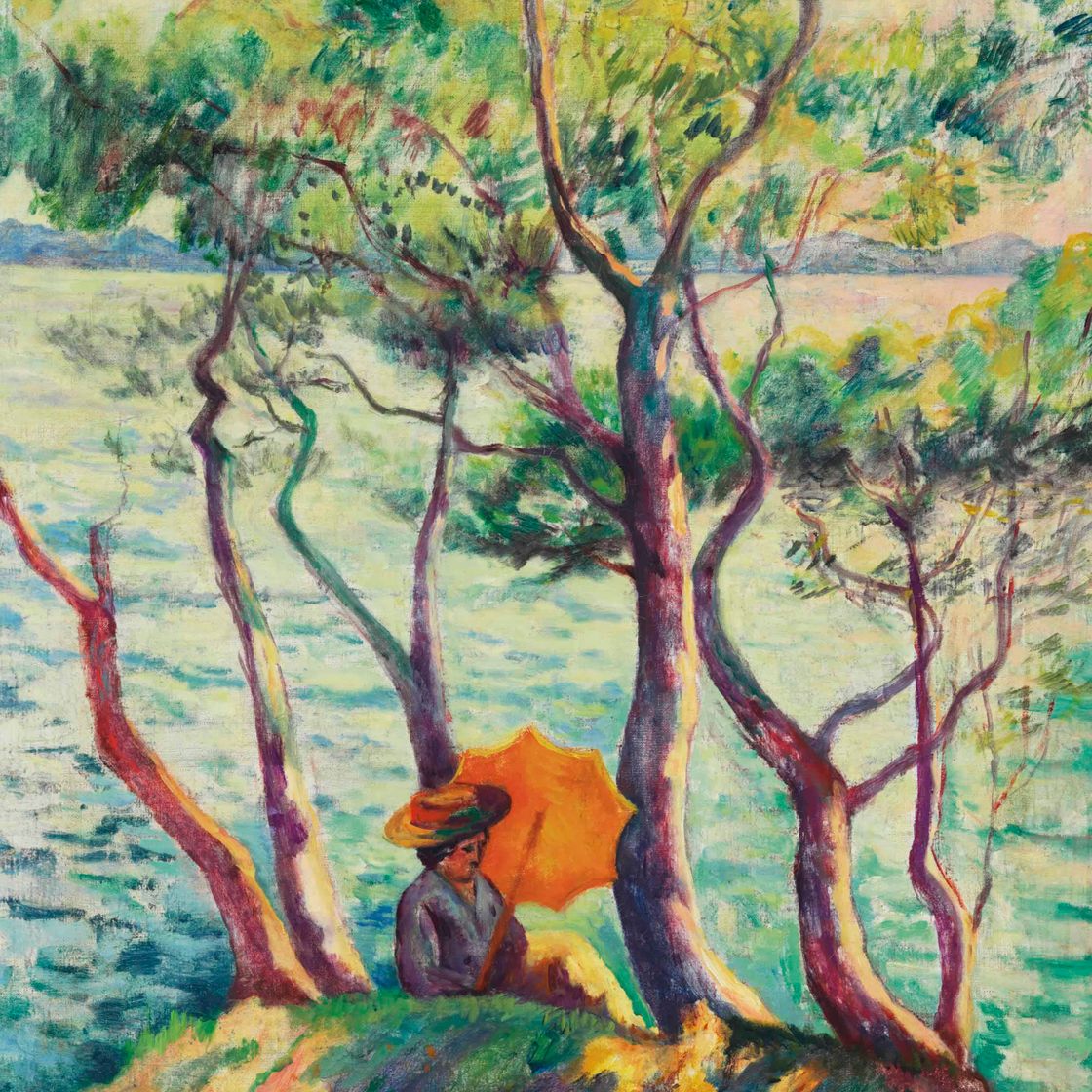 Henri Manguin — Жанна а л'Омбрель, кавалер