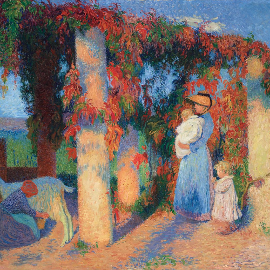 Henri Martin — Беседка в маркизском стиле