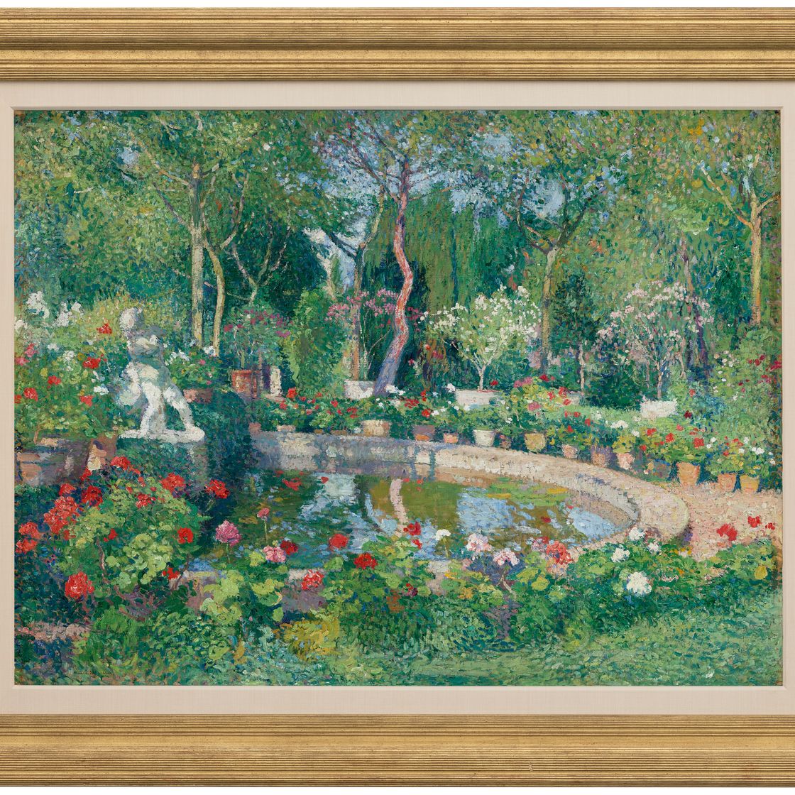 Henri Martin — Большой бассейн парка Маркайроль, изображение 3