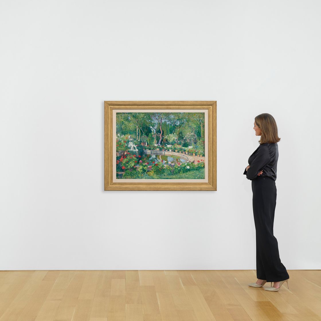 Henri Martin — Большой бассейн парка Маркайроль, изображение 5