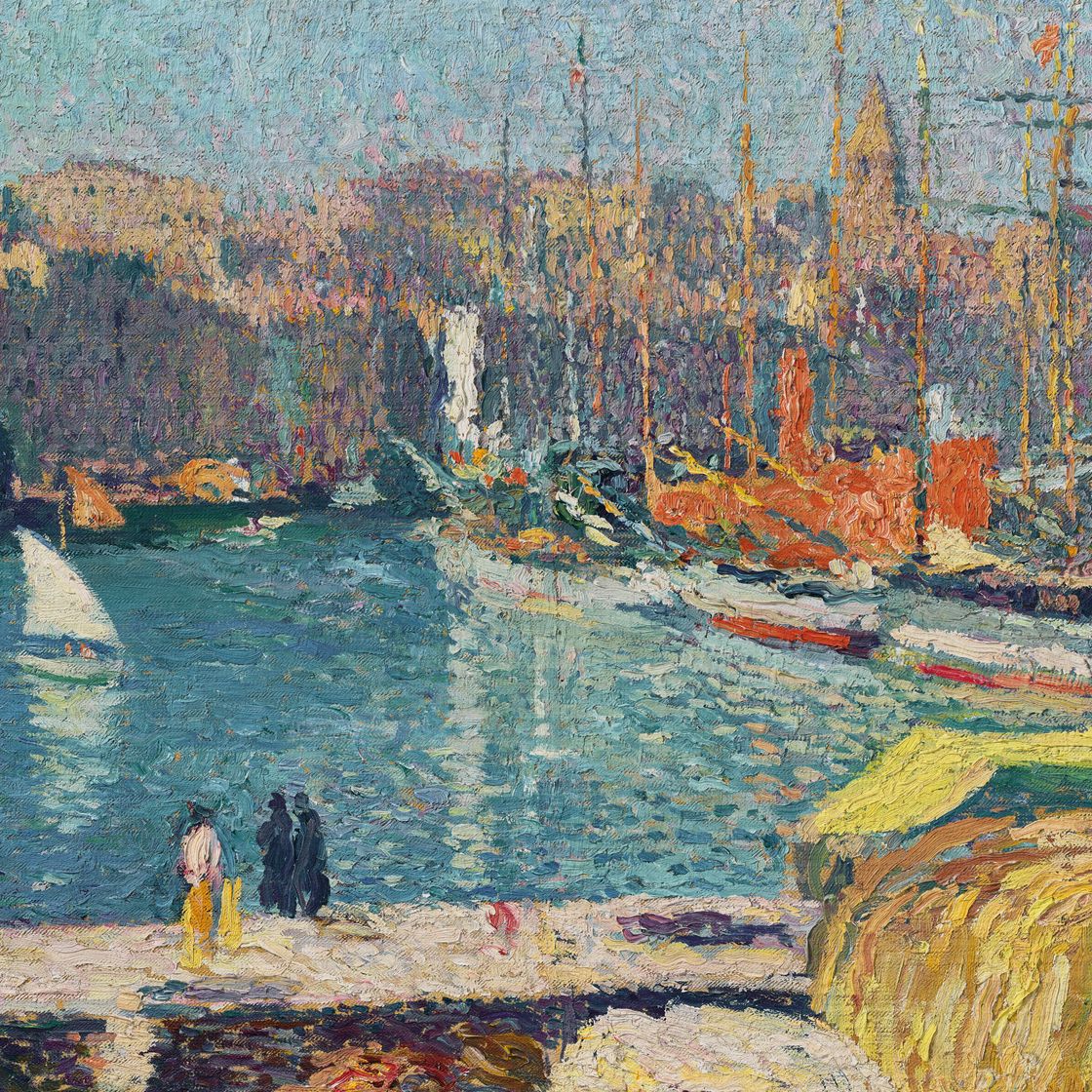 Henri Martin — Старый порт Марселя, изображение 1
