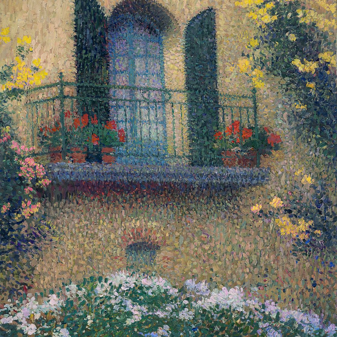 Henri Martin — Балкон в Жоресе, изображение 1