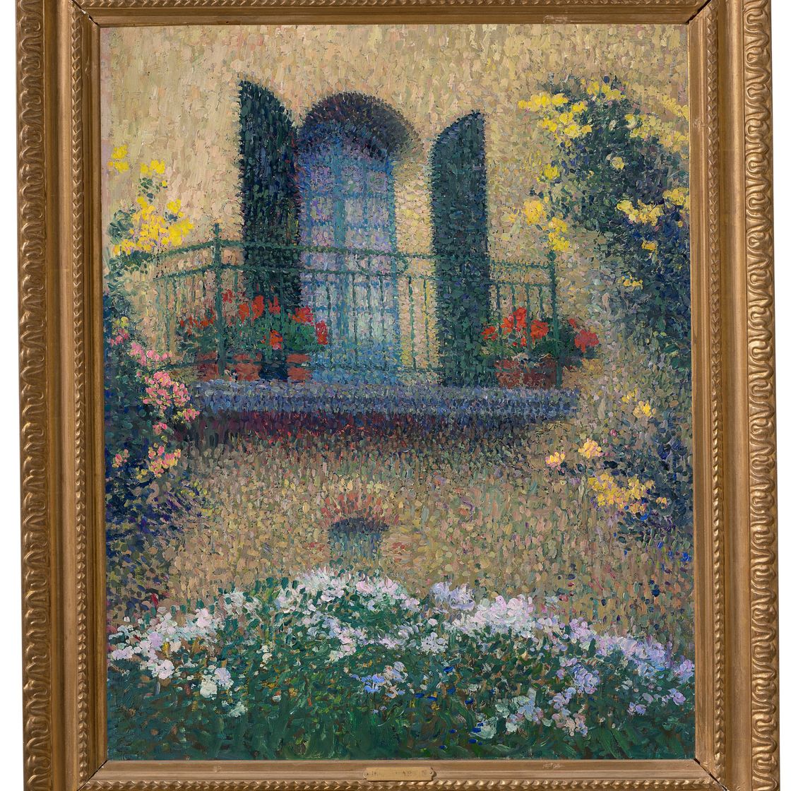 Henri Martin — Балкон в Жоресе, изображение 2