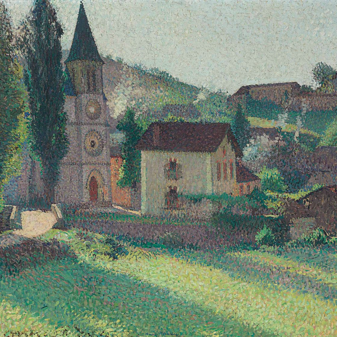 Henri Martin — Церковь в Лабастиде