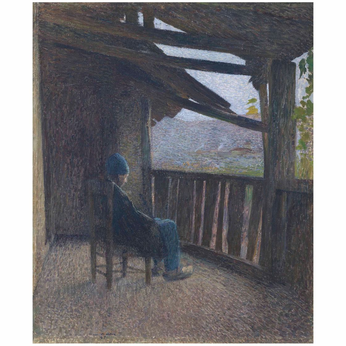 Henri Martin — Пейсан живет на одной террасе
